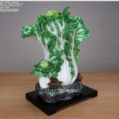 TƯỢNG SỨ BẮP CẢI – CHIÊU TÀI TIẾN LỘC